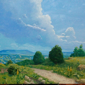 Родные просторы. Вид на Татарку.