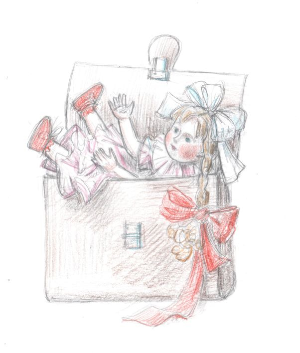 Евгений Шварц "Первоклассница", иллюстрация