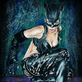 Женщина кошка