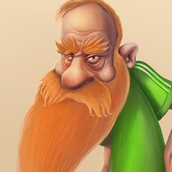 Бородач рыжий