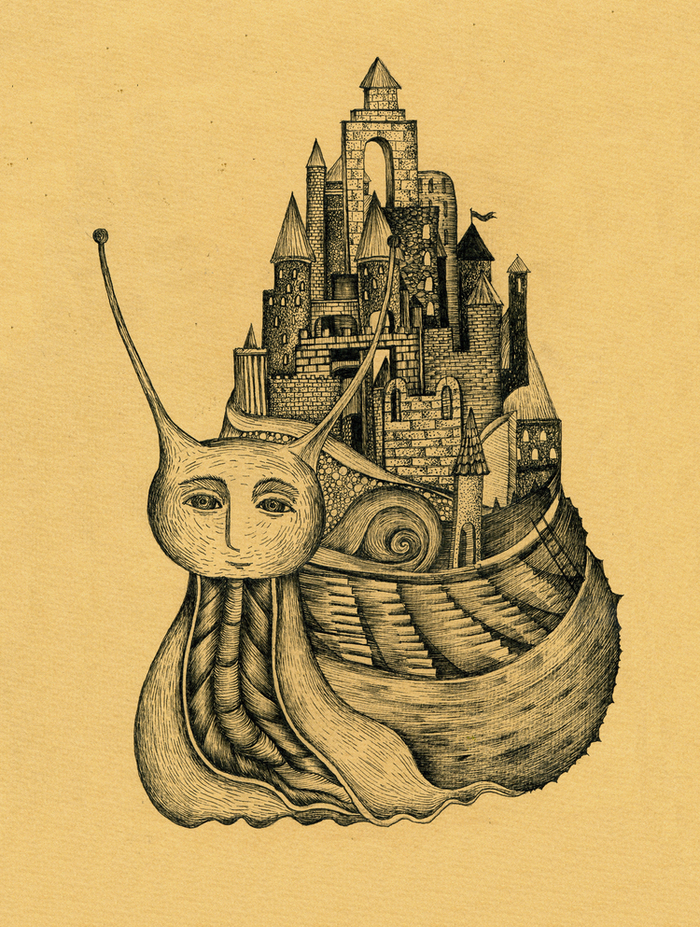 Улитка-город.