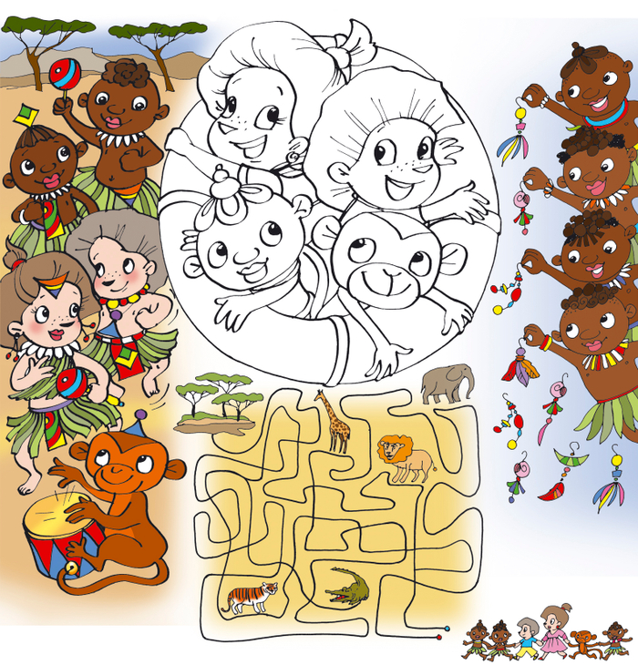 Детская страничка для периодического издания