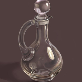 бутылка с натуры