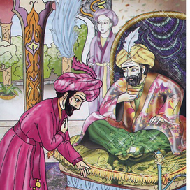 иллюстрации.контур. выполнены МЫШКОЙ)Первая цветная работа))