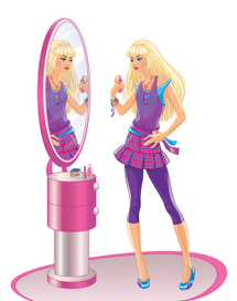 Гламурная девчонка