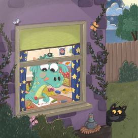 Иллюстрация к книге «How Alex Faced His Fear»