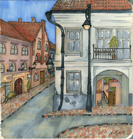 Улица Ужупё