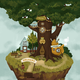 Olivia. The witch’s Magic Shop