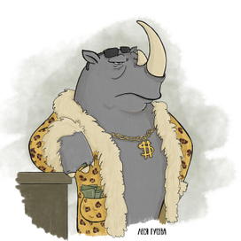 Богатый носорог