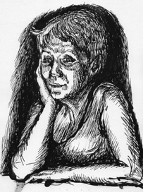 "Портрет при  свече"