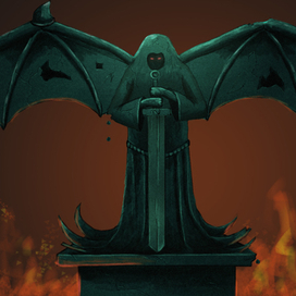 Статуя демона