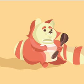 red panda