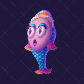 Королевская рыбка