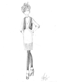 эскиз одежды