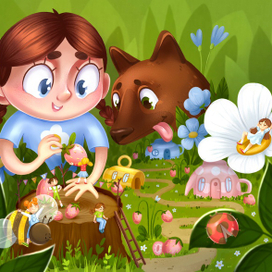 Клубничная деревня