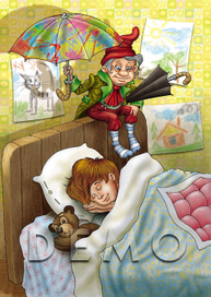 сказочки.Оле-Лукойе