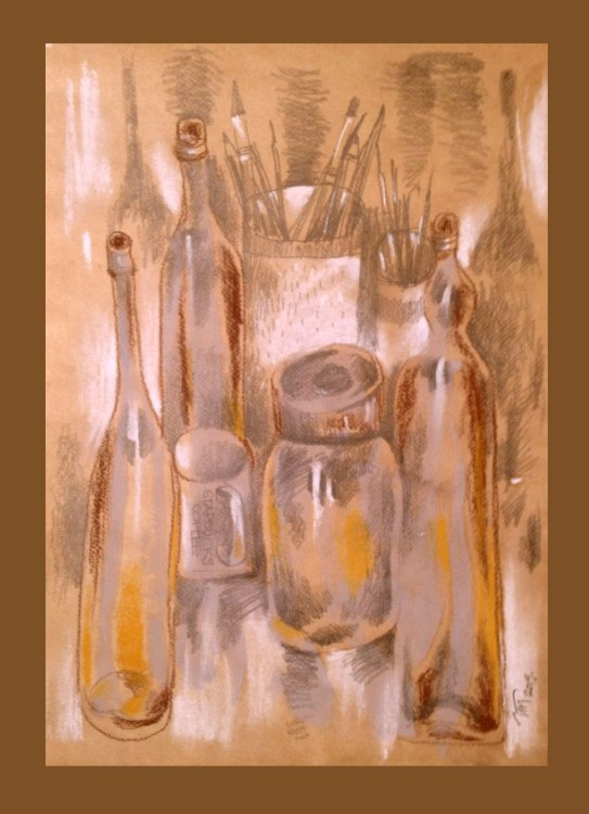 Натюрморт с пустыми предметами