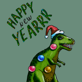 Открытка Happy new YeARRR