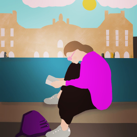 Девушка в городе