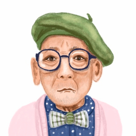 Печальный художник