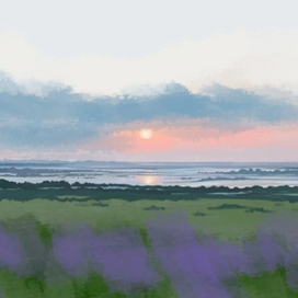 Теплый летний вечер