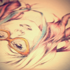 Розовые волосы