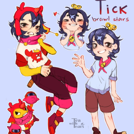 Персонаж из Brawl stars 