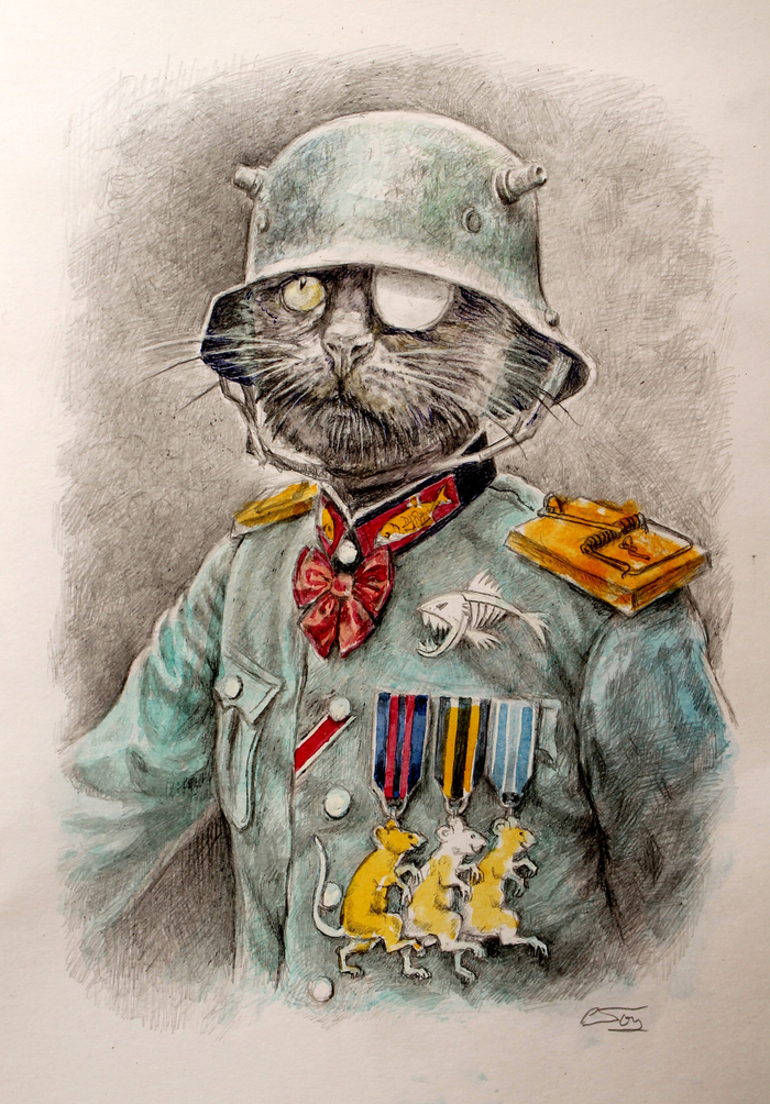 Разведчик на доверии Катцен фон Блох ( настоящее имя Василий Муркович Хвостов-Гиппопотамов)