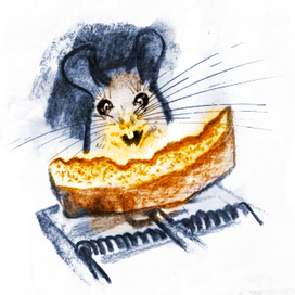 иллюстрация к сказке Святослава Логинова "Корочка"