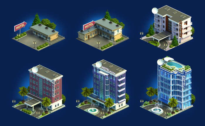 Строения для игры 11х11