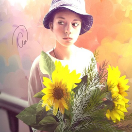 Подсолнухи