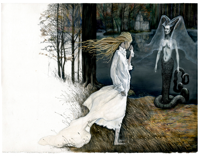 Принцесса, которая плакала дождем. К сказке Виолетты Мининой