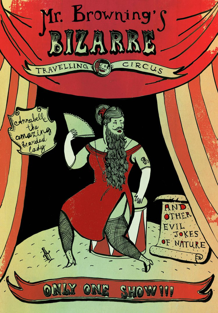 Anabelle the amazing bearded lady