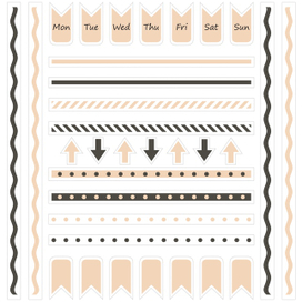 Стикеры для ежедневника