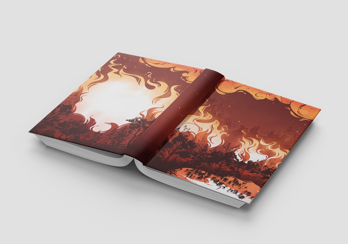 Design illustration for a book cover | 2