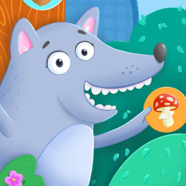 Обложка для набора с наклейками