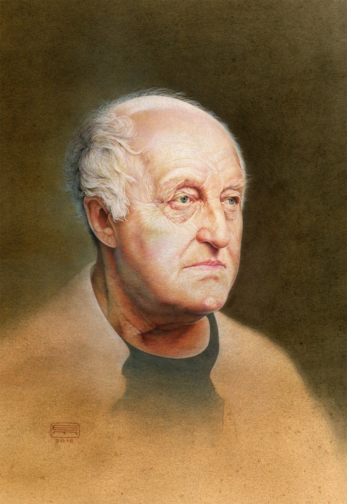 Портрет художника А.Д. Шурица. 