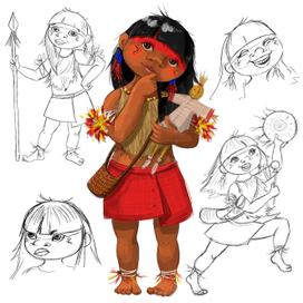 Девочка из племени