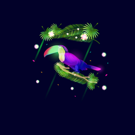 Иллюстрация из коллекции "Фантасчическая Африка"