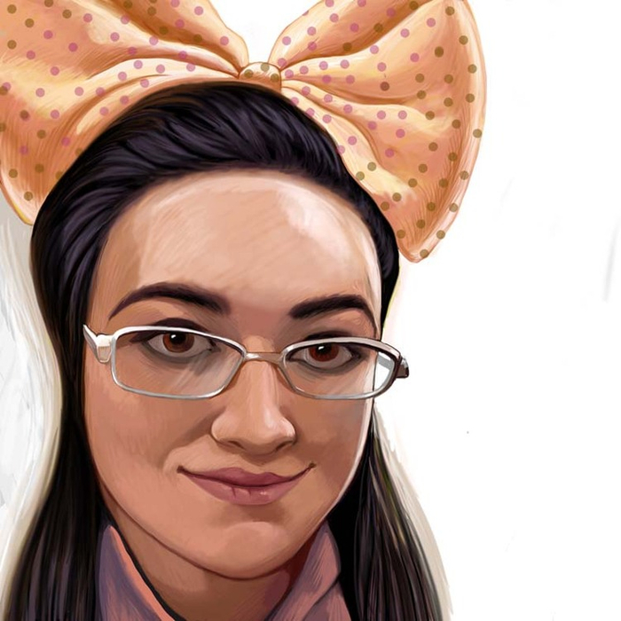 портрет девушки