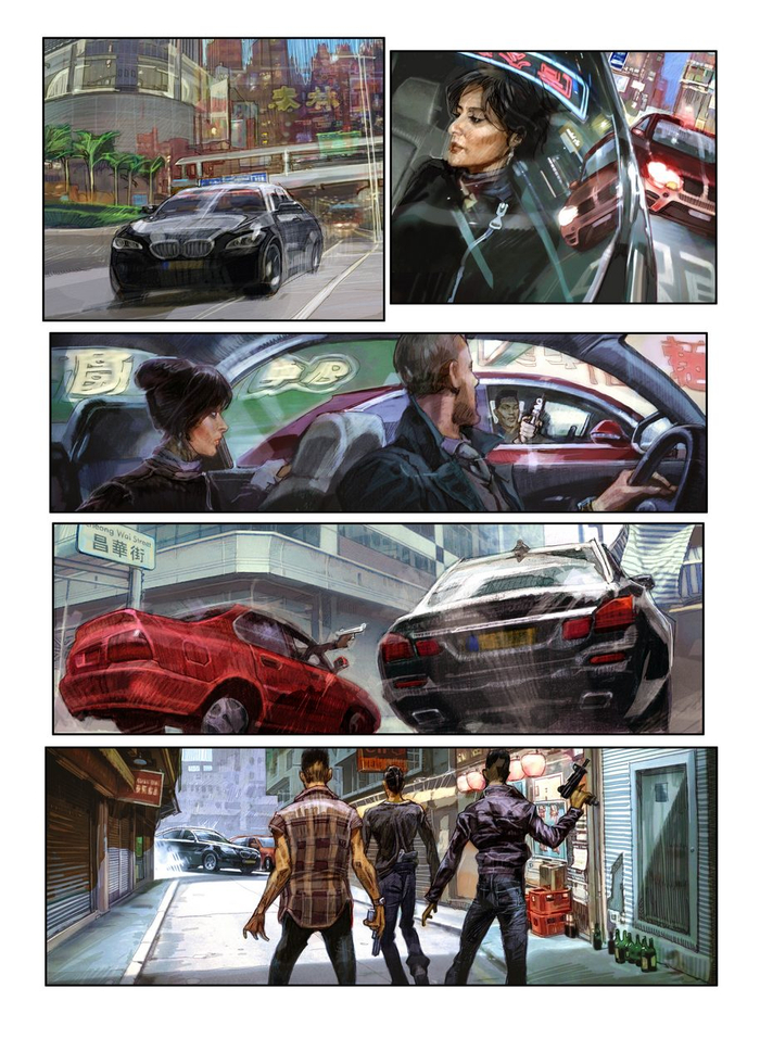 Гангстерский комикс