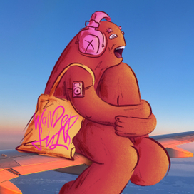 Cерия рекламных креативов с персонажами