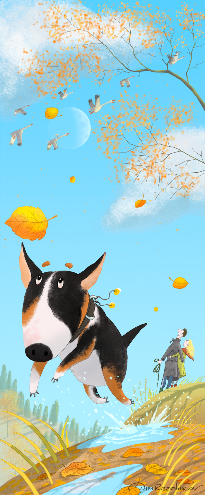 Рыжие листья октября )))