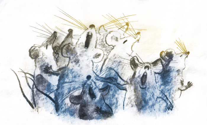 иллюстрация к сказке Святослава Логинова "Корочка"