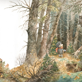 Анна Ганзен "Про ёженьку"