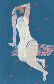 "Я люблю тебя при Матиссе". Иллюстрации к сборнику стихов "Лента времени" Б. Шапиро-Тулина.