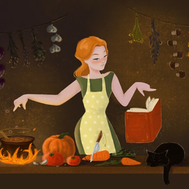 Колдунья на кухне