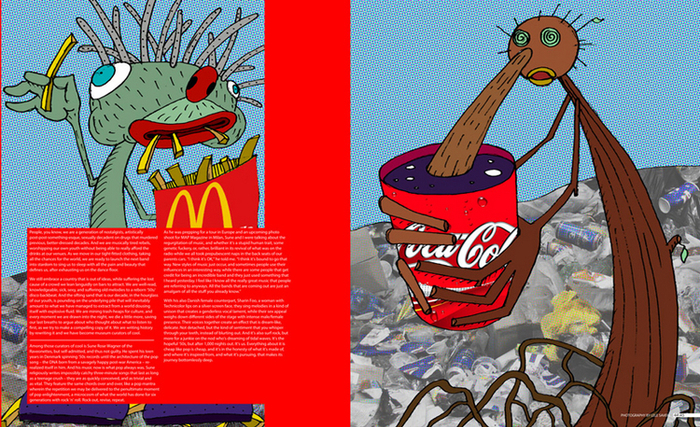 Ёжик и палочка дербанят помойку