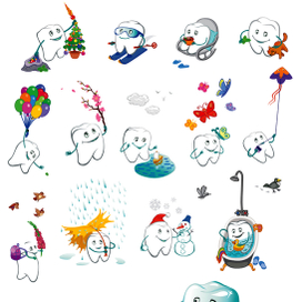 Зубы. Времена года