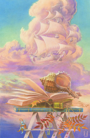 Осенний натюрморт с поющей раковиной